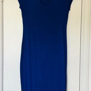 See You Monday Blue Midi Dress